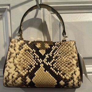 Tory Burch Mini Eleanor Exotic Satchel
